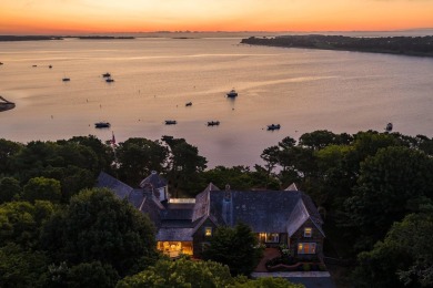Nestled on 1.85 acres along the pristine shores of Pleasant Bay on Eastward Ho! Country Club in Massachusetts - for sale on GolfHomes.com, golf home, golf lot