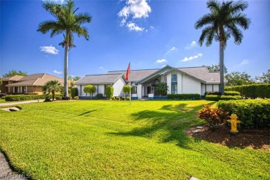 This lovely 3-bedroom + den, 3-bath home with a 3-car garage and on Fiddlesticks Country Club in Florida - for sale on GolfHomes.com, golf home, golf lot