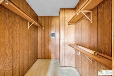 Step back in time to this original manufactured home in the on Palm Desert Greens Country Club in California - for sale on GolfHomes.com, golf home, golf lot