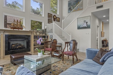 Stunning 4-bedroom, 3-bath home nestled right on the golf course on The Oaks Golf Club in Mississippi - for sale on GolfHomes.com, golf home, golf lot