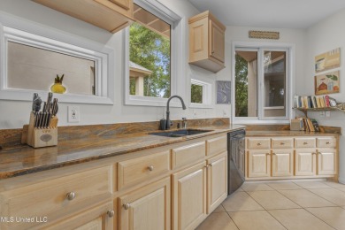Stunning 4-bedroom, 3-bath home nestled right on the golf course on The Oaks Golf Club in Mississippi - for sale on GolfHomes.com, golf home, golf lot