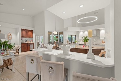 This fully remodeled 3-bedroom plus den, 3.5-bath residence on Fiddlesticks Country Club in Florida - for sale on GolfHomes.com, golf home, golf lot