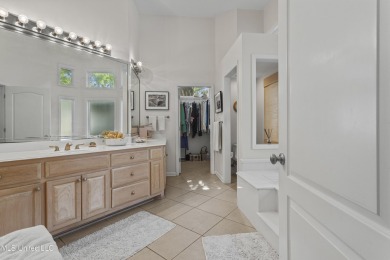 Stunning 4-bedroom, 3-bath home nestled right on the golf course on The Oaks Golf Club in Mississippi - for sale on GolfHomes.com, golf home, golf lot
