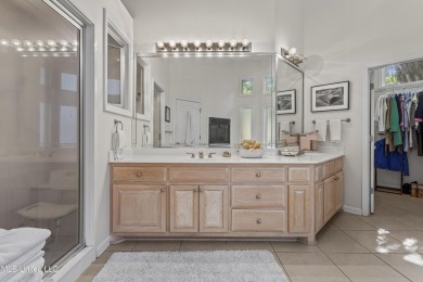 Stunning 4-bedroom, 3-bath home nestled right on the golf course on The Oaks Golf Club in Mississippi - for sale on GolfHomes.com, golf home, golf lot