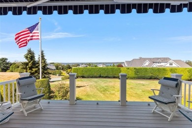 Perched above the waters of Narragansett Bay, this custom-built on Carnegie Abbey Club in Rhode Island - for sale on GolfHomes.com, golf home, golf lot