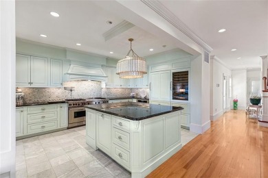 Perched above the waters of Narragansett Bay, this custom-built on Carnegie Abbey Club in Rhode Island - for sale on GolfHomes.com, golf home, golf lot