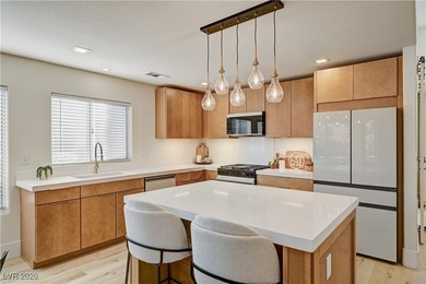 Single-level luxury in the heart of Sun City Summerlin on Highland Falls Golf Club in Nevada - for sale on GolfHomes.com, golf home, golf lot