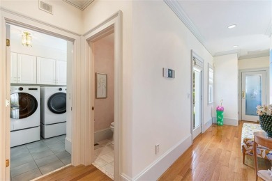 Perched above the waters of Narragansett Bay, this custom-built on Carnegie Abbey Club in Rhode Island - for sale on GolfHomes.com, golf home, golf lot