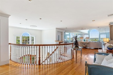 Perched above the waters of Narragansett Bay, this custom-built on Carnegie Abbey Club in Rhode Island - for sale on GolfHomes.com, golf home, golf lot