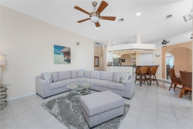Enjoy serene waterfront living in this immaculate 3-bedroom, 2 on Pinemoor West Golf Club in Florida - for sale on GolfHomes.com, golf home, golf lot