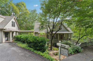 Nestled at the end of a quiet cul-de-sac, this five-bedroom on Big Canoe Golf Club - Cherokee in Georgia - for sale on GolfHomes.com, golf home, golf lot