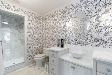 Perched above the waters of Narragansett Bay, this custom-built on Carnegie Abbey Club in Rhode Island - for sale on GolfHomes.com, golf home, golf lot