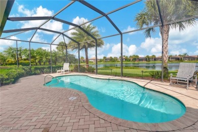 This breathtaking 3+ den/3 bath 2201 sq. ft. home offers the on Pelican Preserve Golf Club in Florida - for sale on GolfHomes.com, golf home, golf lot