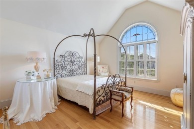 Perched above the waters of Narragansett Bay, this custom-built on Carnegie Abbey Club in Rhode Island - for sale on GolfHomes.com, golf home, golf lot