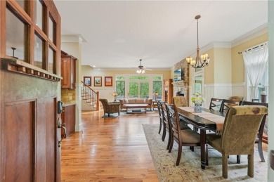 Nestled at the end of a quiet cul-de-sac, this five-bedroom on Big Canoe Golf Club - Cherokee in Georgia - for sale on GolfHomes.com, golf home, golf lot