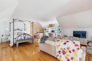 Perched above the waters of Narragansett Bay, this custom-built on Carnegie Abbey Club in Rhode Island - for sale on GolfHomes.com, golf home, golf lot