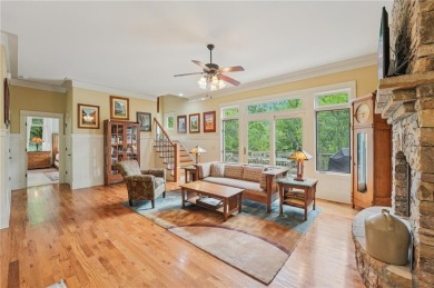 Nestled at the end of a quiet cul-de-sac, this five-bedroom on Big Canoe Golf Club - Cherokee in Georgia - for sale on GolfHomes.com, golf home, golf lot