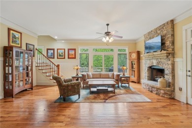 Nestled at the end of a quiet cul-de-sac, this five-bedroom on Big Canoe Golf Club - Cherokee in Georgia - for sale on GolfHomes.com, golf home, golf lot