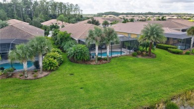 This breathtaking 3+ den/3 bath 2201 sq. ft. home offers the on Pelican Preserve Golf Club in Florida - for sale on GolfHomes.com, golf home, golf lot