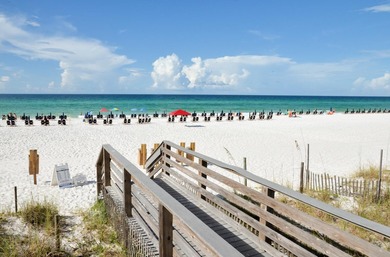 INCREDIBLE WEST FACING VIEWS WITH STUNNING SUNSETS! Ideally on Sandestin Golf and Beach Resort - The Links in Florida - for sale on GolfHomes.com, golf home, golf lot