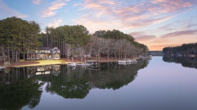 Set against the shimmering waters of Lake Oconee, this lakefront on Reynolds Lake Oconee - The Oconee in Georgia - for sale on GolfHomes.com, golf home, golf lot