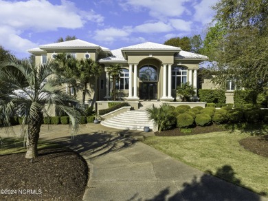 Exquisite Mediterranean home in gated community of Landfall with on Country Club of Landfall in North Carolina - for sale on GolfHomes.com, golf home, golf lot
