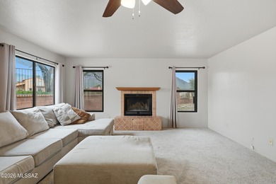 Set on a rare double lot in the gated Villages of La Canada on El Conquistador Country Club - Canada in Arizona - for sale on GolfHomes.com, golf home, golf lot