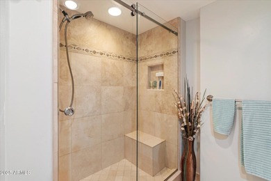 Views of fairways, mountains, & city lights in Residence #503, a on Kierland Golf Club in Arizona - for sale on GolfHomes.com, golf home, golf lot