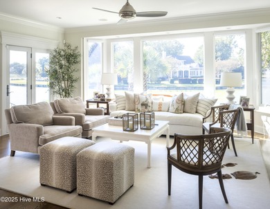 Absolutely magical home overlooking Landfall's largest lake, the on Country Club of Landfall in North Carolina - for sale on GolfHomes.com, golf home, golf lot