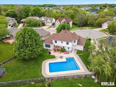 POOL, SPACE, UPDATES -- this Piper Glen beauty has it ALL! 5 on Piper Glen Golf Club in Illinois - for sale on GolfHomes.com, golf home, golf lot