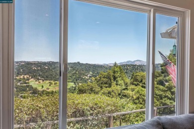 Perched on a private ridge above Orinda, this light-bathed on Orinda Country Club in California - for sale on GolfHomes.com, golf home, golf lot