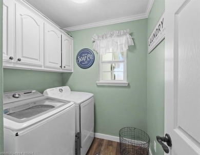 A gorgeous, cozy 2,236 sqft 3-bedroom, 2.5 Bath home sits on 1 on Wolf Ridge Golf Course in Oklahoma - for sale on GolfHomes.com, golf home, golf lot