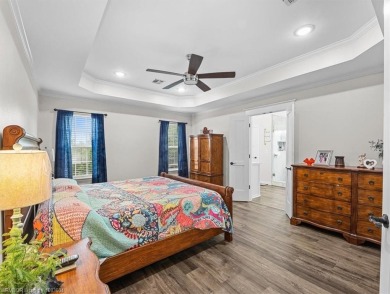 A gorgeous, cozy 2,236 sqft 3-bedroom, 2.5 Bath home sits on 1 on Wolf Ridge Golf Course in Oklahoma - for sale on GolfHomes.com, golf home, golf lot