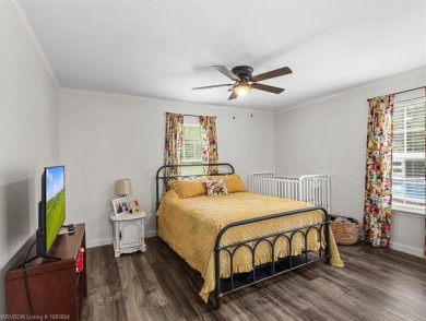 A gorgeous, cozy 2,236 sqft 3-bedroom, 2.5 Bath home sits on 1 on Wolf Ridge Golf Course in Oklahoma - for sale on GolfHomes.com, golf home, golf lot