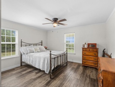 A gorgeous, cozy 2,236 sqft 3-bedroom, 2.5 Bath home sits on 1 on Wolf Ridge Golf Course in Oklahoma - for sale on GolfHomes.com, golf home, golf lot