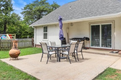 A gorgeous, cozy 2,236 sqft 3-bedroom, 2.5 Bath home sits on 1 on Wolf Ridge Golf Course in Oklahoma - for sale on GolfHomes.com, golf home, golf lot