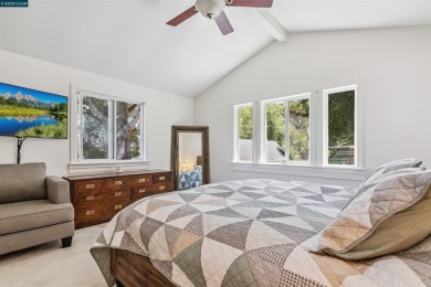 Perched on a private ridge above Orinda, this light-bathed on Orinda Country Club in California - for sale on GolfHomes.com, golf home, golf lot