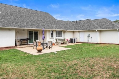 A gorgeous, cozy 2,236 sqft 3-bedroom, 2.5 Bath home sits on 1 on Wolf Ridge Golf Course in Oklahoma - for sale on GolfHomes.com, golf home, golf lot