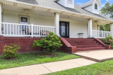 A gorgeous, cozy 2,236 sqft 3-bedroom, 2.5 Bath home sits on 1 on Wolf Ridge Golf Course in Oklahoma - for sale on GolfHomes.com, golf home, golf lot