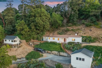 Perched on a private ridge above Orinda, this light-bathed on Orinda Country Club in California - for sale on GolfHomes.com, golf home, golf lot