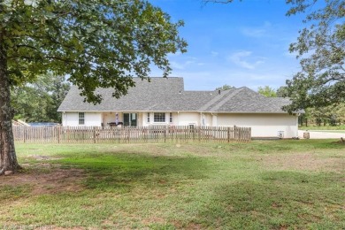 A gorgeous, cozy 2,236 sqft 3-bedroom, 2.5 Bath home sits on 1 on Wolf Ridge Golf Course in Oklahoma - for sale on GolfHomes.com, golf home, golf lot