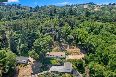 Perched on a private ridge above Orinda, this light-bathed on Orinda Country Club in California - for sale on GolfHomes.com, golf home, golf lot