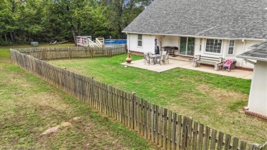 A gorgeous, cozy 2,236 sqft 3-bedroom, 2.5 Bath home sits on 1 on Wolf Ridge Golf Course in Oklahoma - for sale on GolfHomes.com, golf home, golf lot