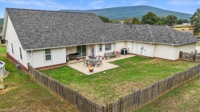 A gorgeous, cozy 2,236 sqft 3-bedroom, 2.5 Bath home sits on 1 on Wolf Ridge Golf Course in Oklahoma - for sale on GolfHomes.com, golf home, golf lot