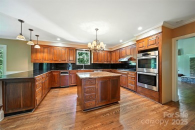 Stately Southern Colonial located across the street from LHCC on Lake Hickory Town Course in North Carolina - for sale on GolfHomes.com, golf home, golf lot