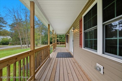 Forget the stress of building--this exceptional 2021 Colonial is on Pocono Farms Country Club in Pennsylvania - for sale on GolfHomes.com, golf home, golf lot