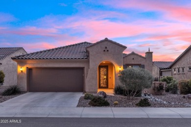 LIVING THE ARIZONA DREAM! Stunning Arizona sunsets await you w/ on Poston Butte Golf Club in Arizona - for sale on GolfHomes.com, golf home, golf lot