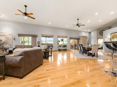 Enjoy stunning front-row views of Greenhorn Mountain from this on Hollydot Golf Course in Colorado - for sale on GolfHomes.com, golf home, golf lot