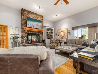 Enjoy stunning front-row views of Greenhorn Mountain from this on Hollydot Golf Course in Colorado - for sale on GolfHomes.com, golf home, golf lot