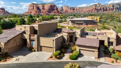 Welcome to your dream home nestled in the heart of Sedona's on Canyon Mesa Country Club in Arizona - for sale on GolfHomes.com, golf home, golf lot
